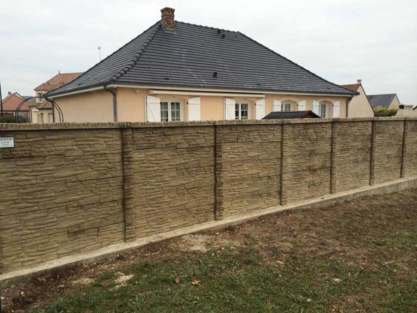 Murs & clôtures clôture béton